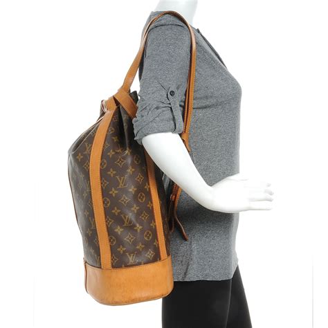 louis vuitton monogram randonnee gm backpack